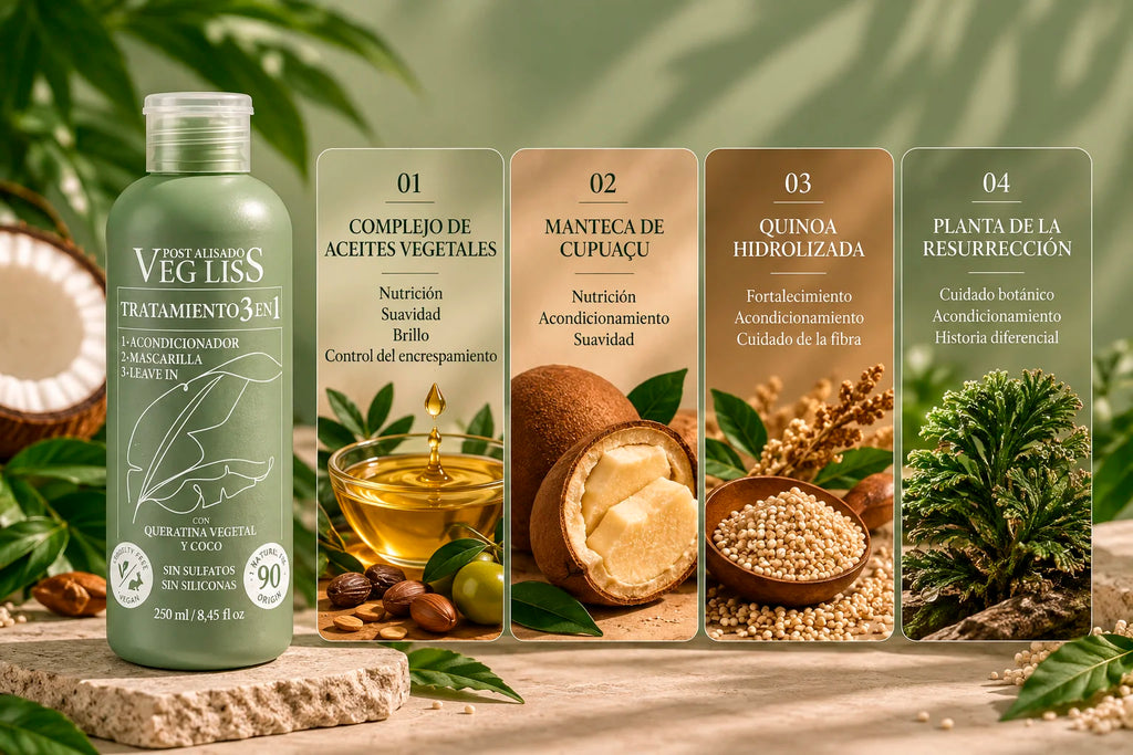 Kit de Mantenimiento Post Alisado Vegano