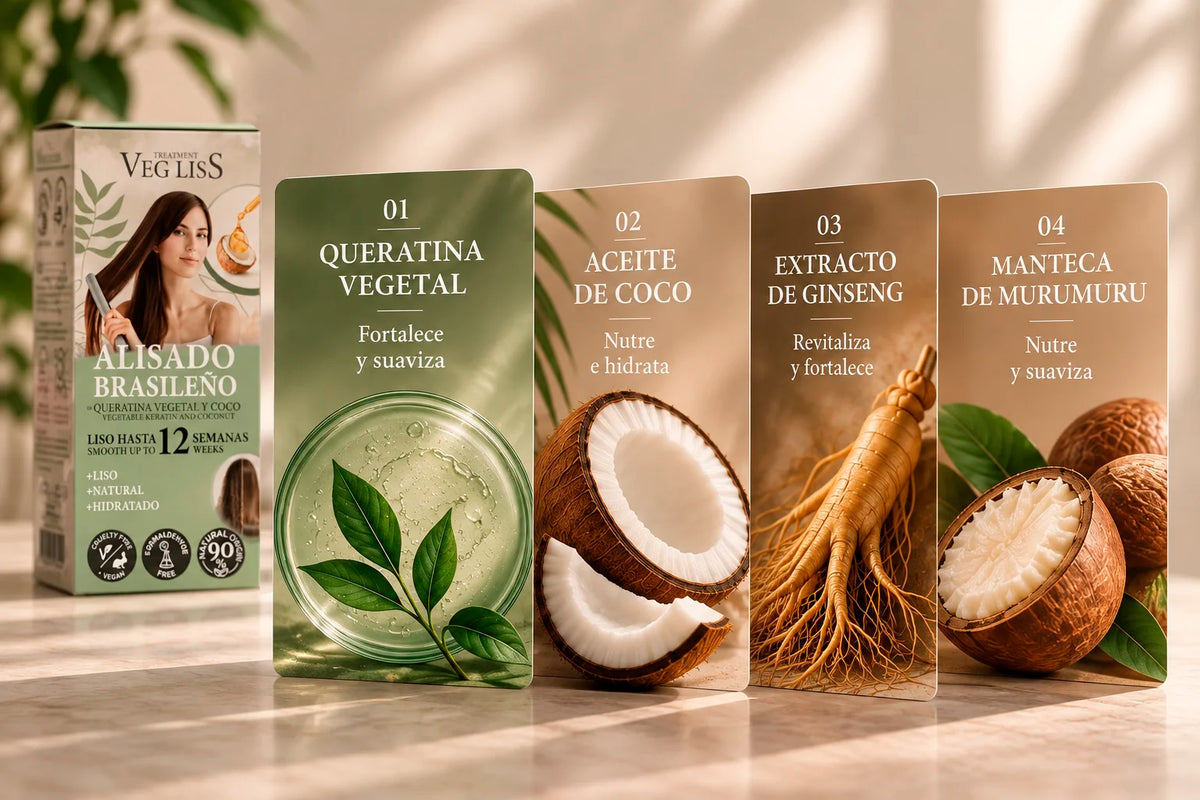 Pack Alisado Brasileño Vegano + Mantenimiento